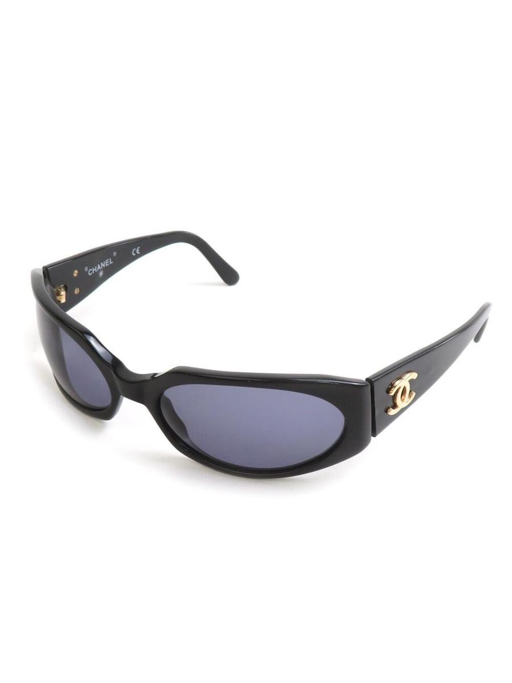 Auth Chanel Cc Logo Sunglasses #377303C18B